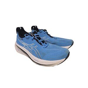 Asics Men's Gel Nimbus 26 1011B74 Running Shoe Blue White Size 11.5M
